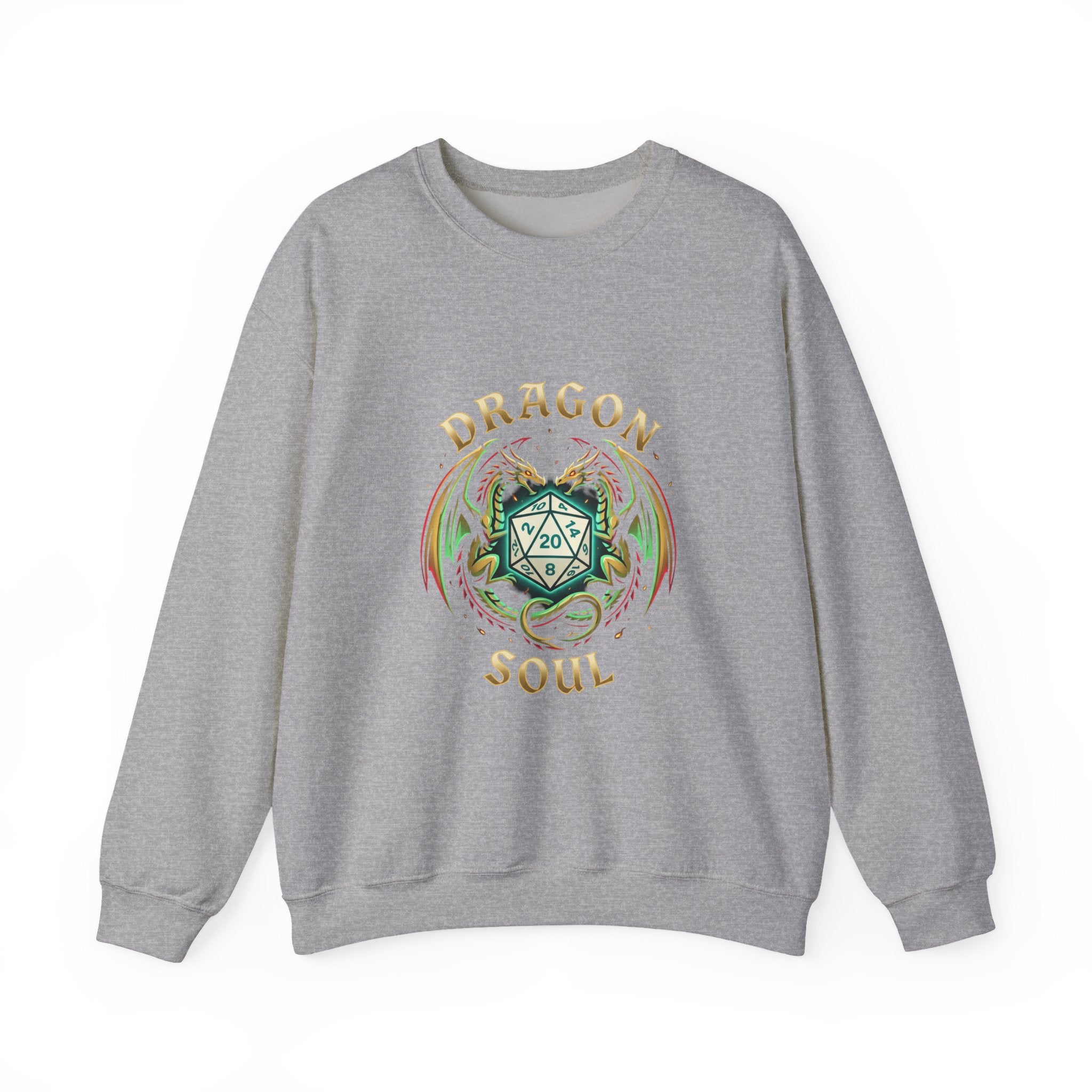Dragon Soul Crewneck Sweatshirt | dragon, fantasy art, mythical creature