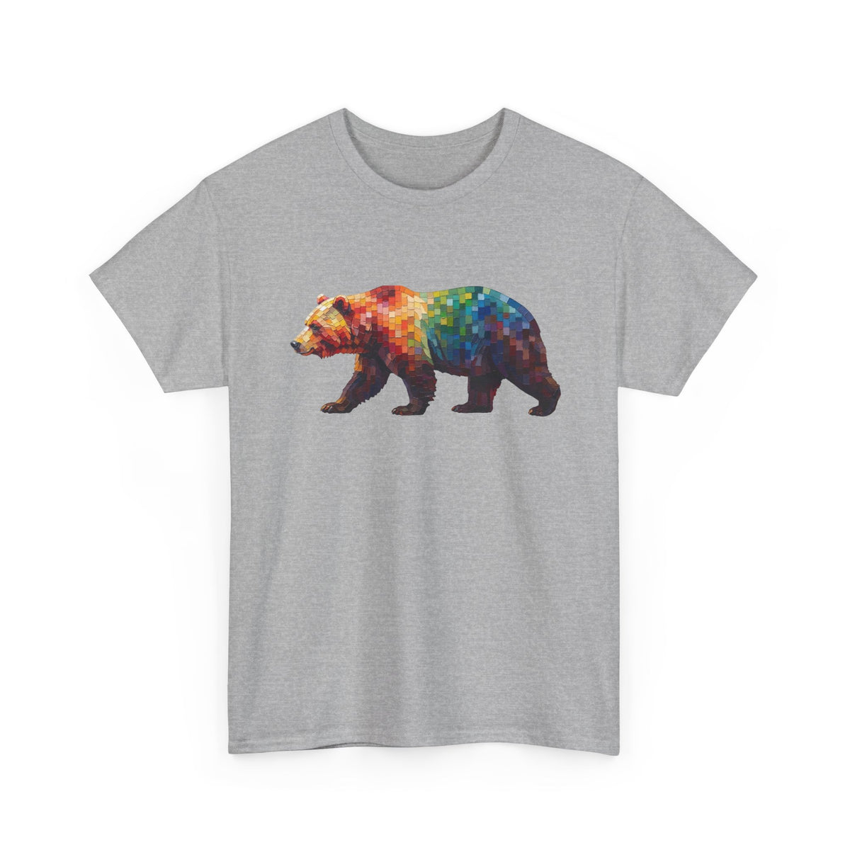 Rainbow Bear Pride T-Shirt – Colorful LGBTQ+ Bear Graphic Tee | Gay Bear Pride Shirt