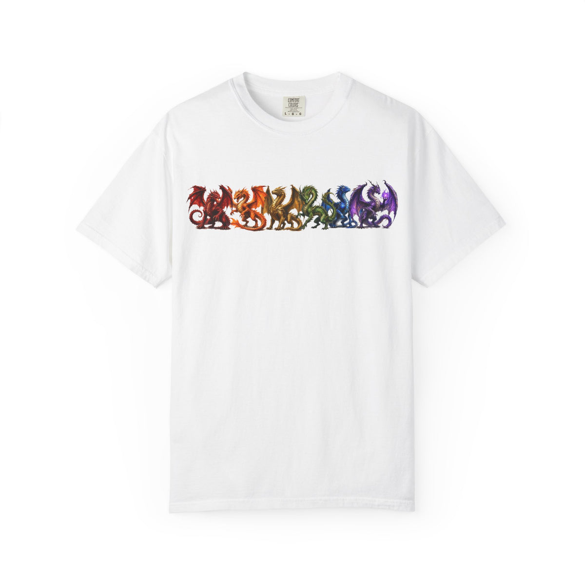 Rainbow Dragon Lineup T-Shirt