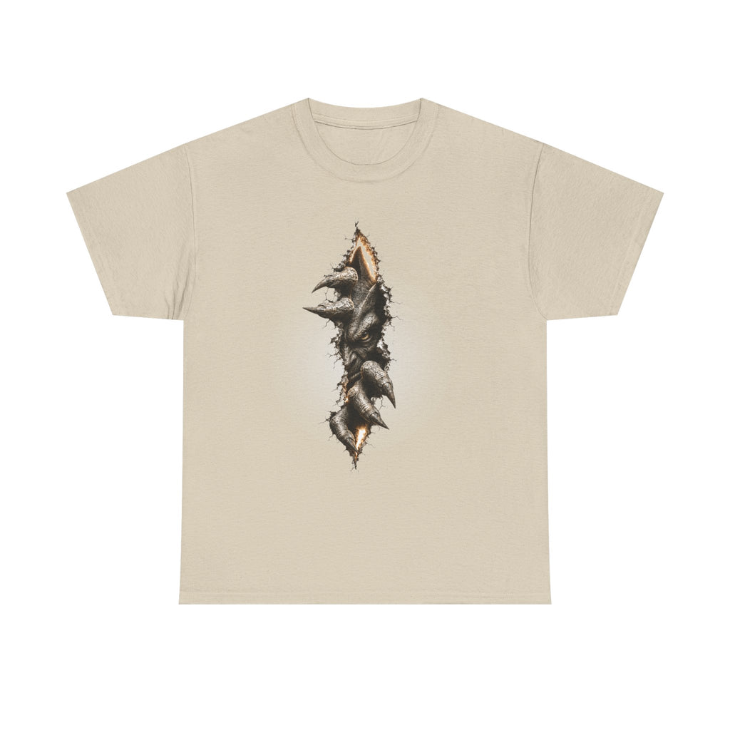 Wolf Pack Portrait Tee — Vertical Realistic Wolf Design. Beast inside breaking out.