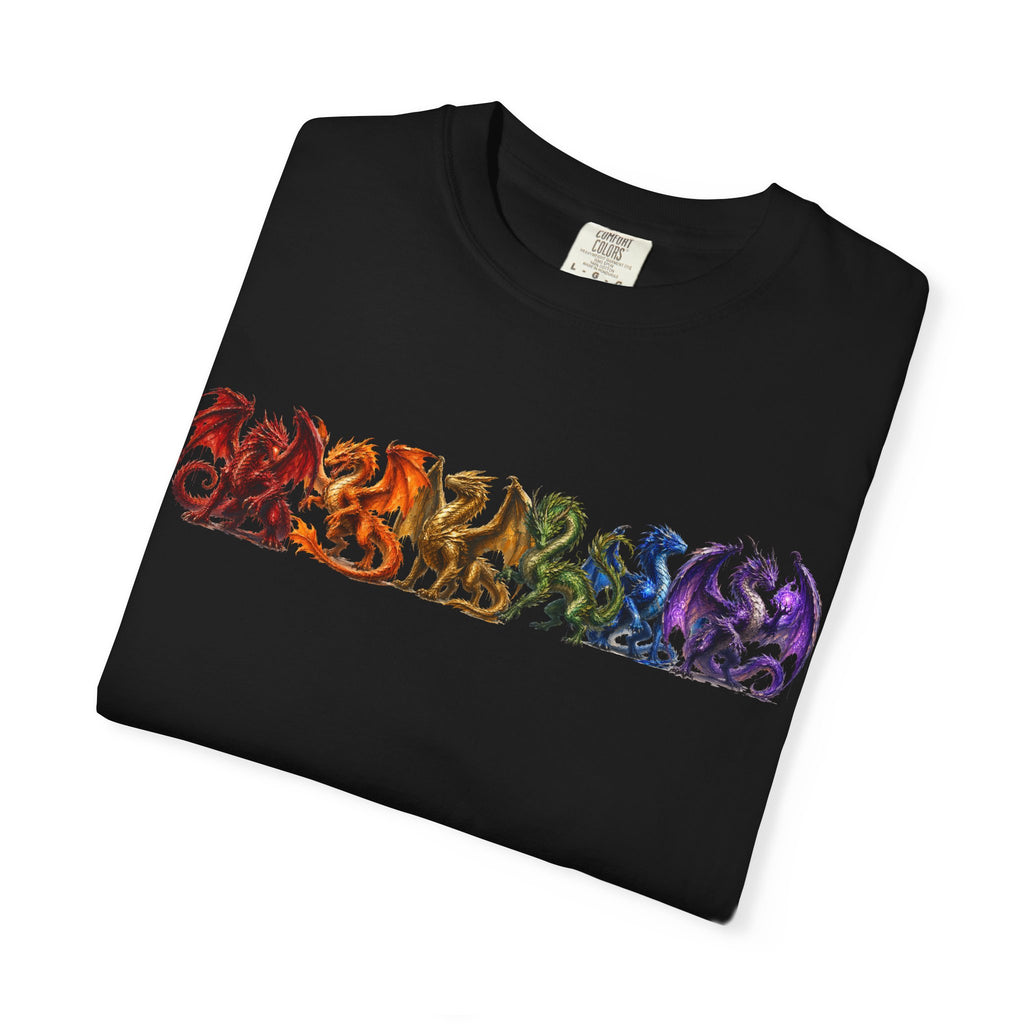 Rainbow Dragon Lineup T-Shirt