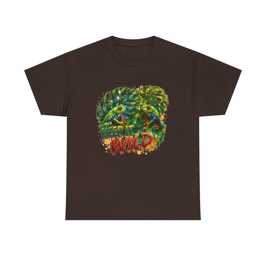 Keep It Wild T-Shirt — Tropical Monstera Graphic Tee