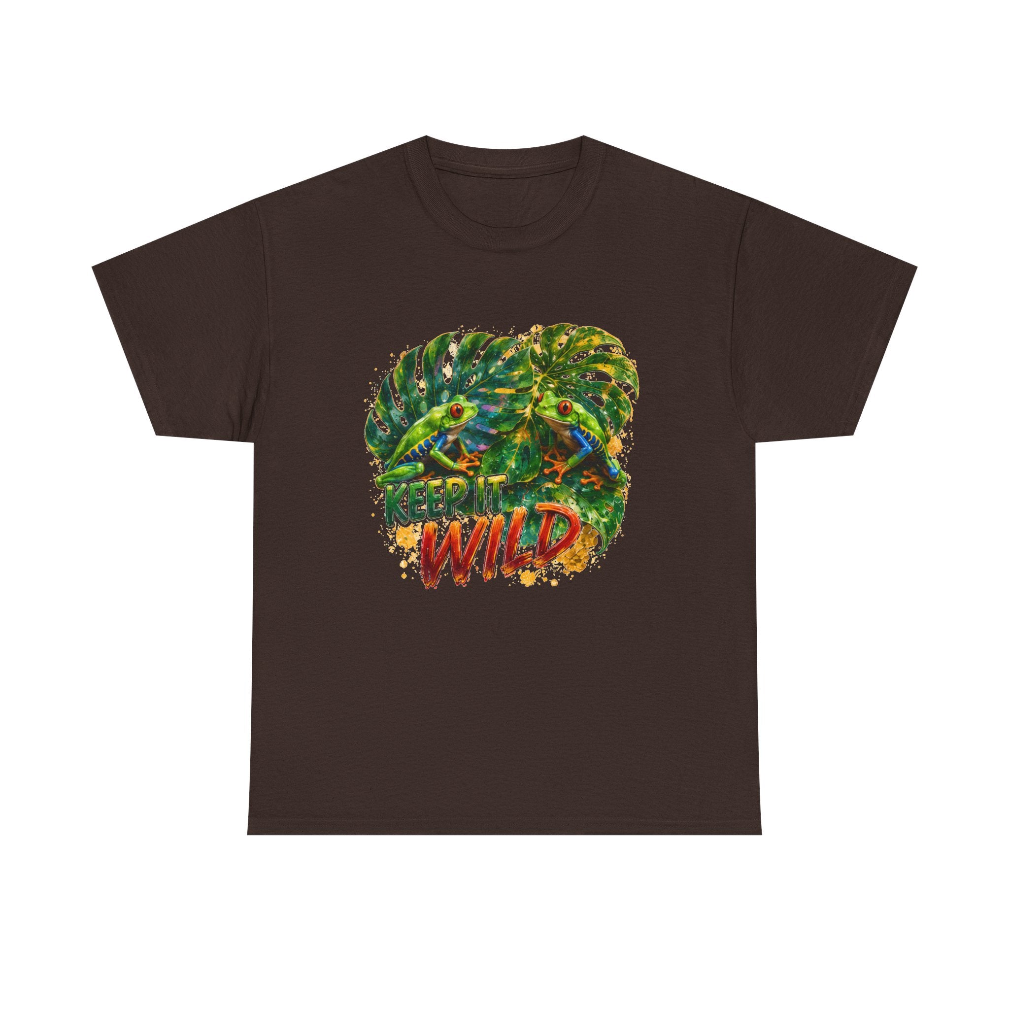 Keep It Wild T-Shirt — Tropical Monstera Graphic Tee