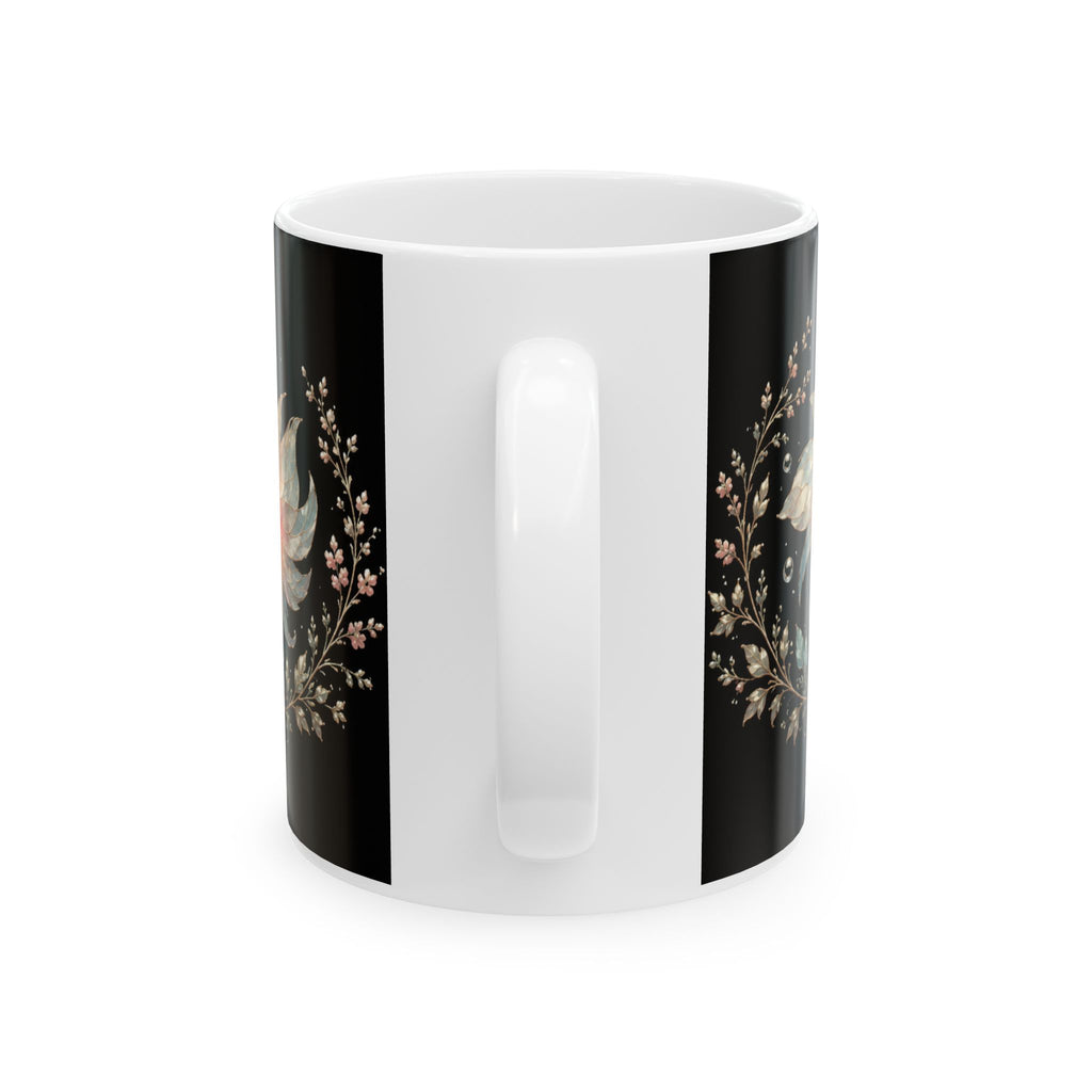 Goldfish Mug — "Little Fish, Big Personality" Ceramic Coffee Cup (11oz & 15oz)
