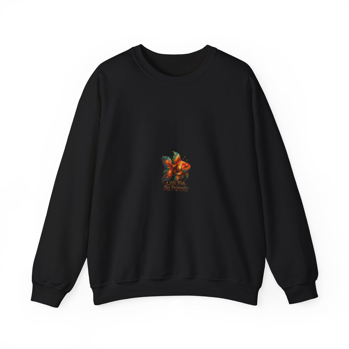 Autumn Fox Crewneck Sweatshirt — Watercolor Fox Graphic
