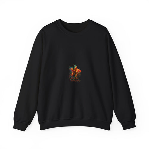 Autumn Fox Crewneck Sweatshirt — Watercolor Fox Graphic