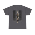 Graphic Tee — Leather straps with rings. Beast tearing out of the chest. Unleashing the wild beast inside