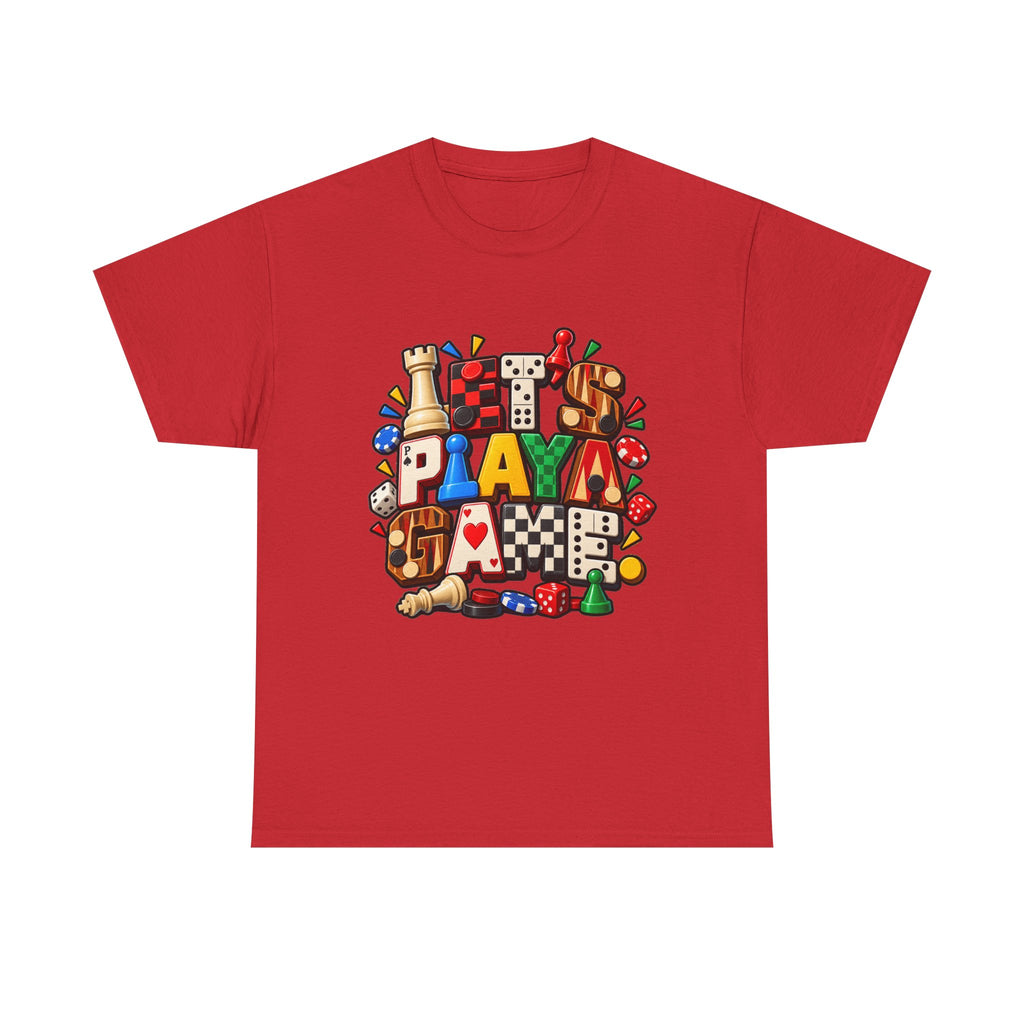Board Game Lover T‑Shirt — Play Dice Cards Chess Pieces Graphic Tee