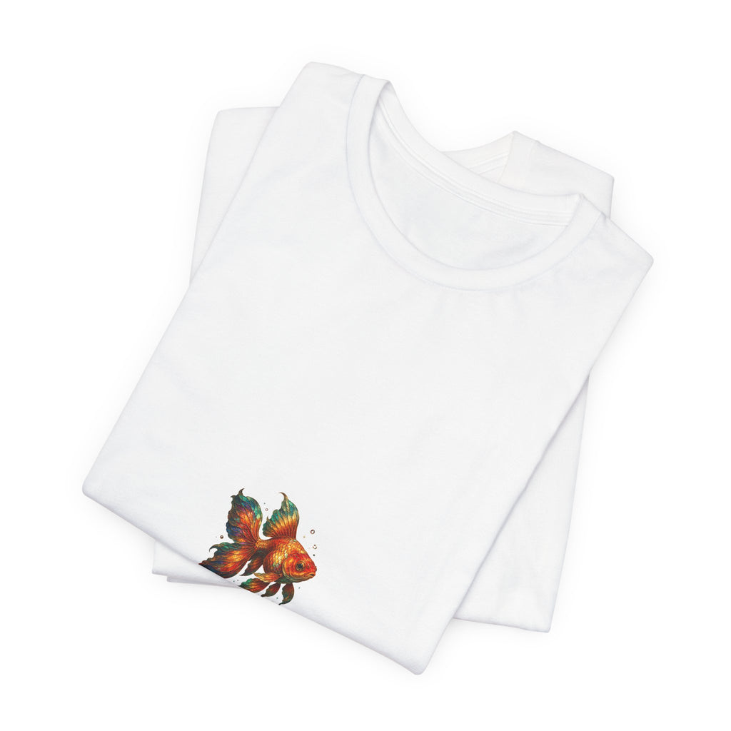 Goldfish Love T‑Shirt — Colorful Koi Illustration Tee
