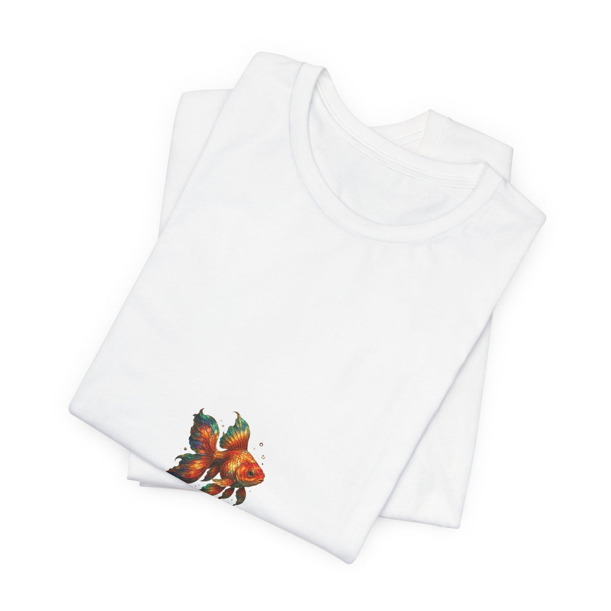 Goldfish Love T‑Shirt — Colorful Koi Illustration Tee