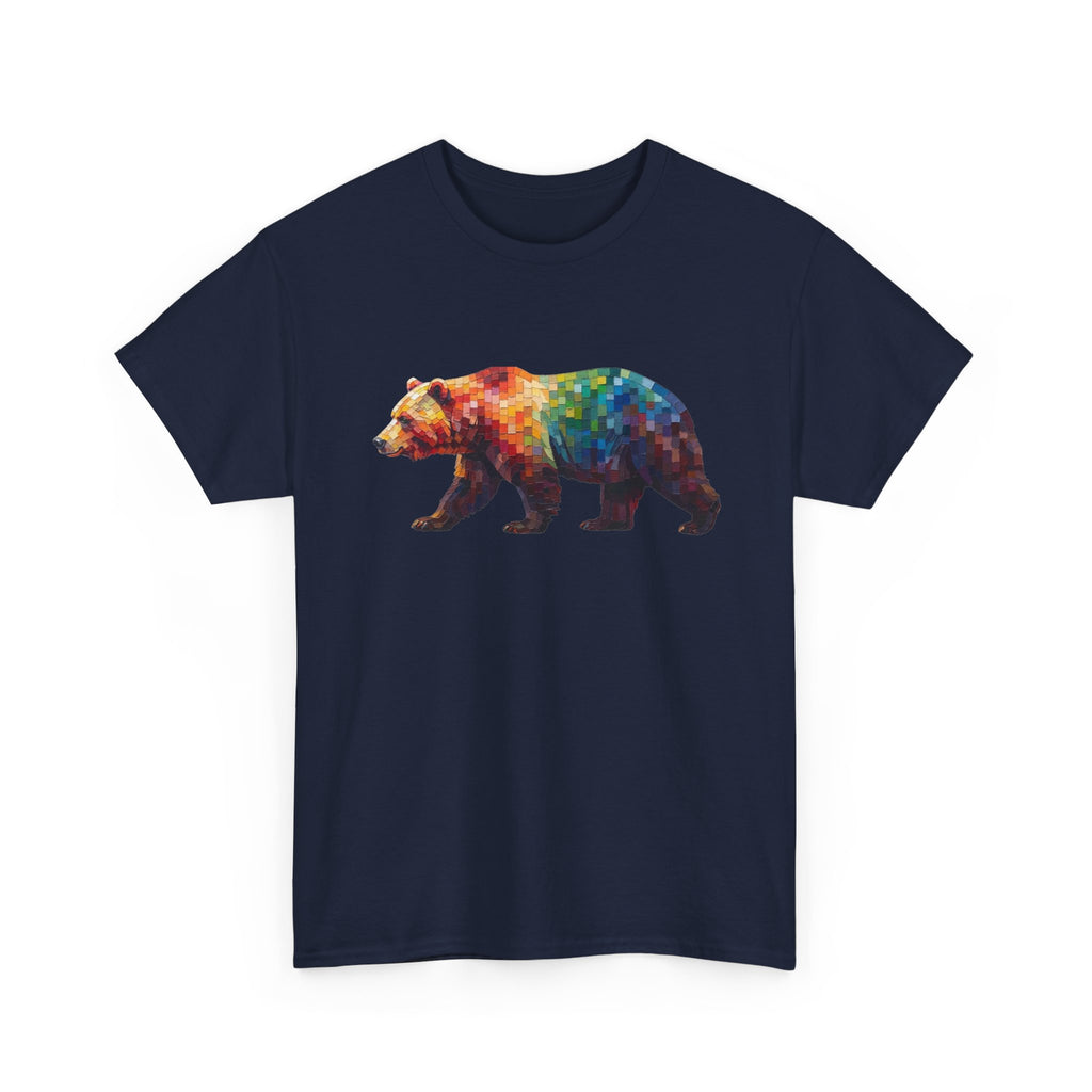 Rainbow Bear Pride T-Shirt – Colorful LGBTQ+ Bear Graphic Tee | Gay Bear Pride Shirt