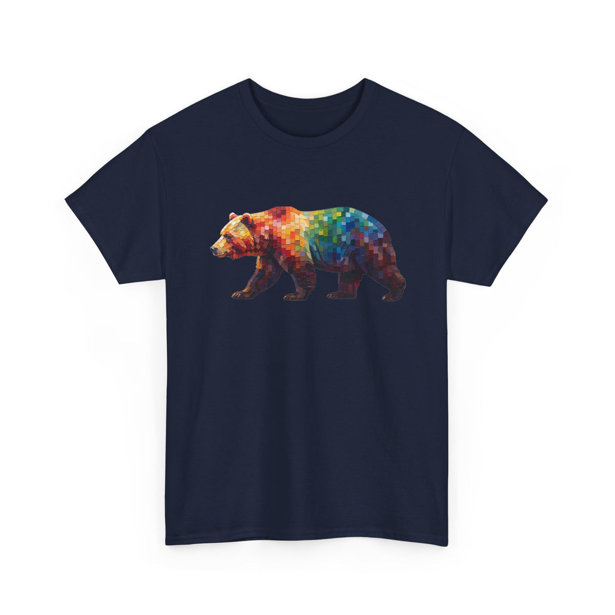 Rainbow Bear Pride T-Shirt – Colorful LGBTQ+ Bear Graphic Tee | Gay Bear Pride Shirt