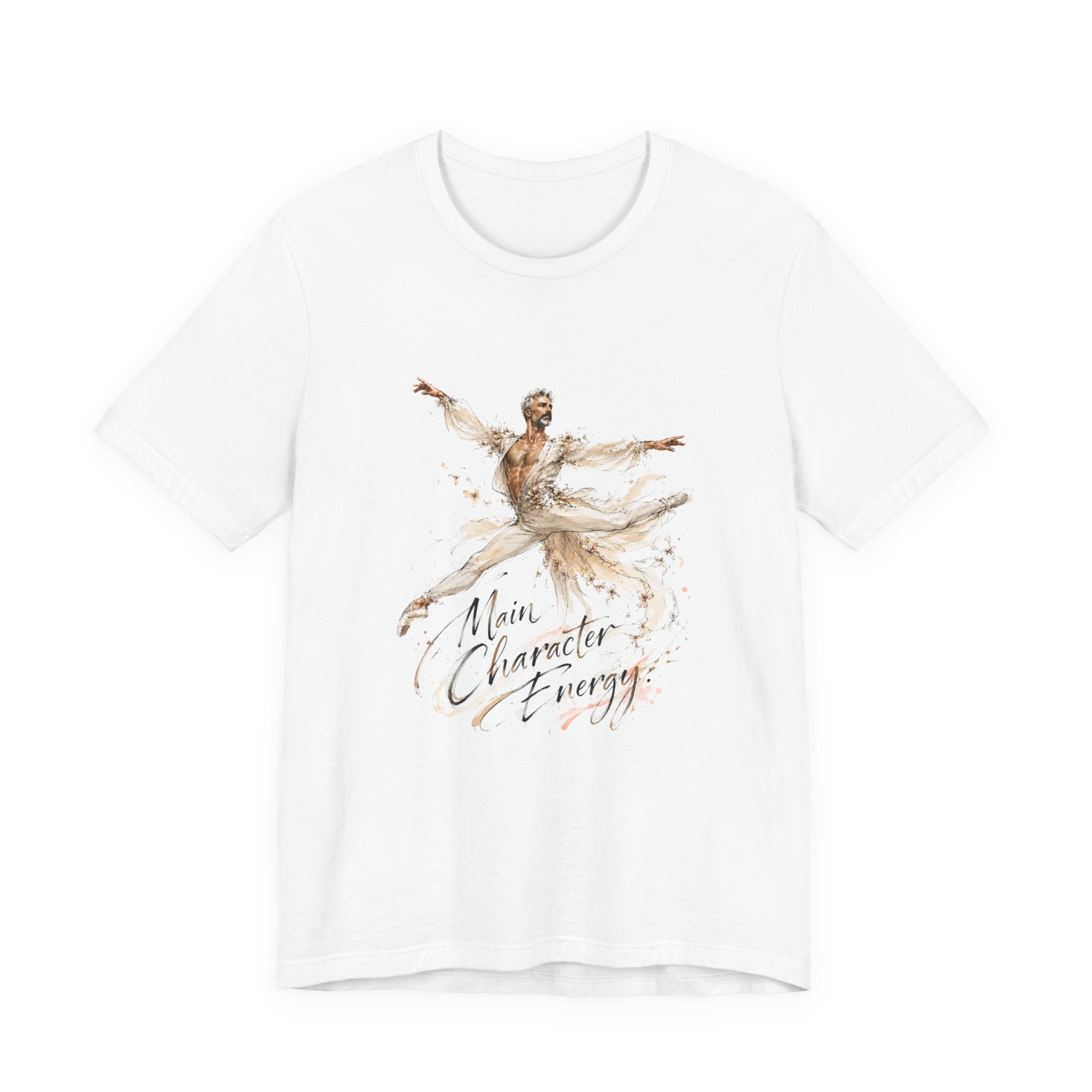 Main Character Energy Tee — Ballet Dancer Graphic T‑Shirt