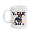Vintage Yorkie Dad Ceramic Mug – "Yorkie Dad" Coffee Cup (11oz, 15oz)