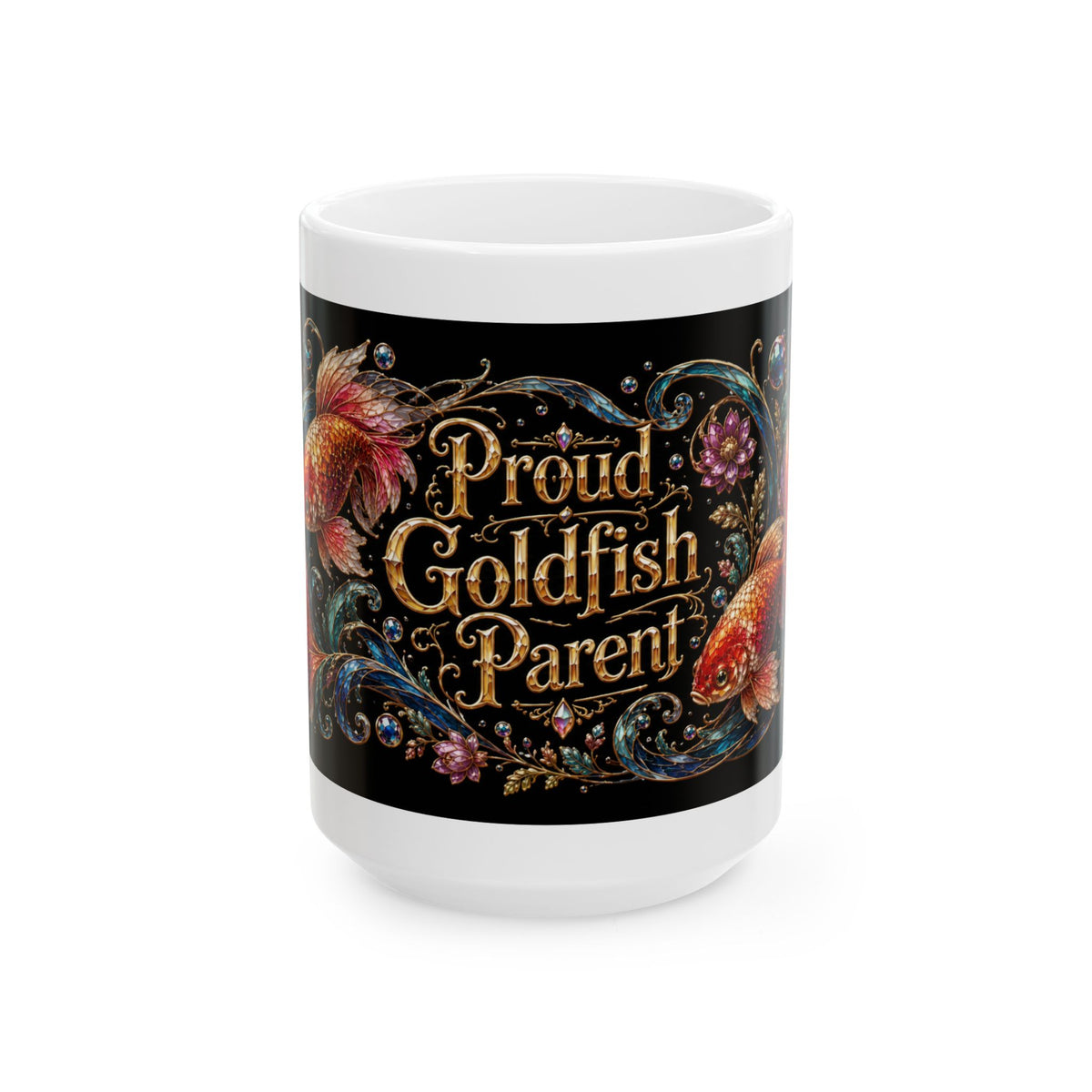 Proud Goldfish Parent Ceramic Mug (11oz & 15oz)