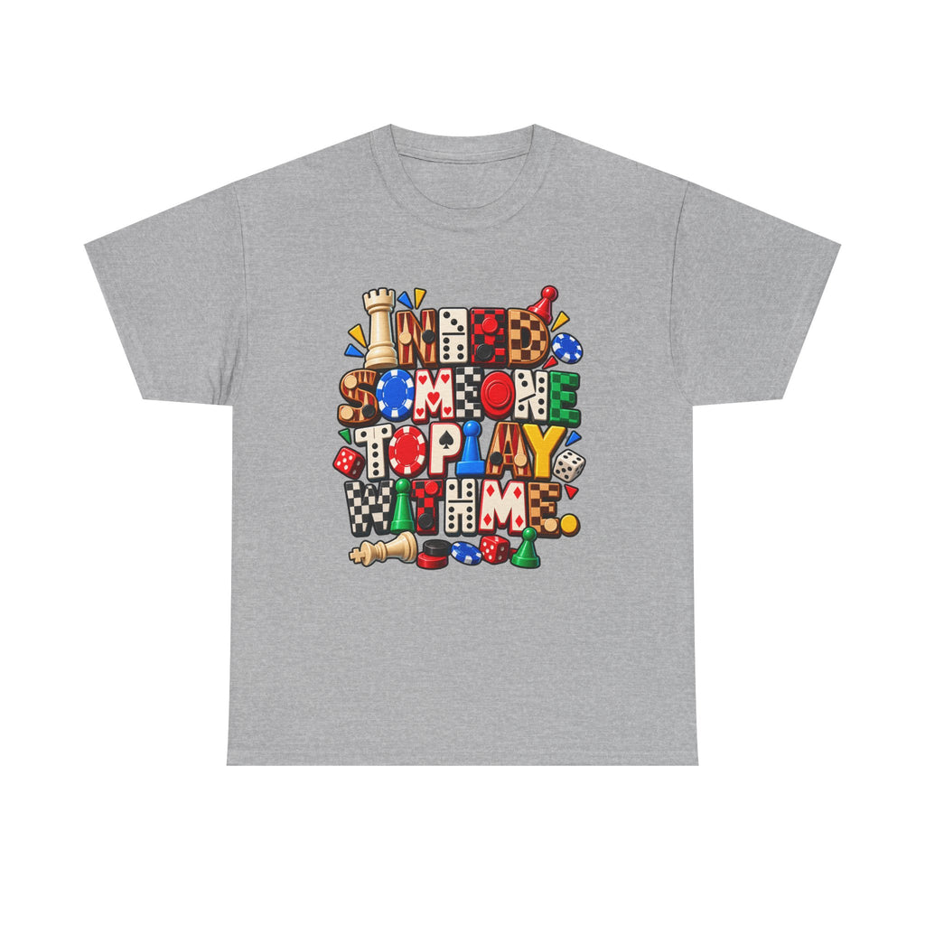 Board Game Lover T‑Shirt — Need More Time to Play 'Em Graphic Tee