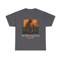 Introverted Bear Man T-Shirt — 'Say Hello' Bar Humor Tee