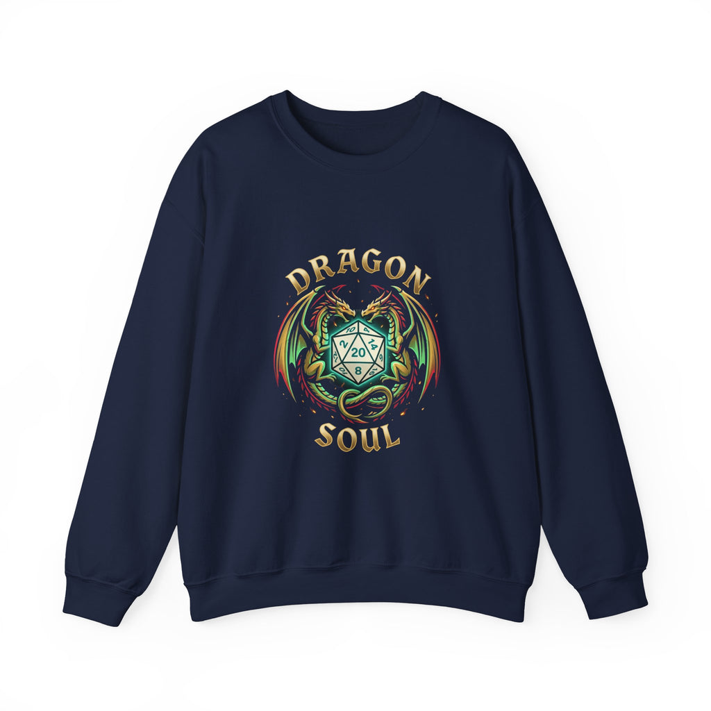 Dragon Soul Crewneck Sweatshirt | dragon, fantasy art, mythical creature