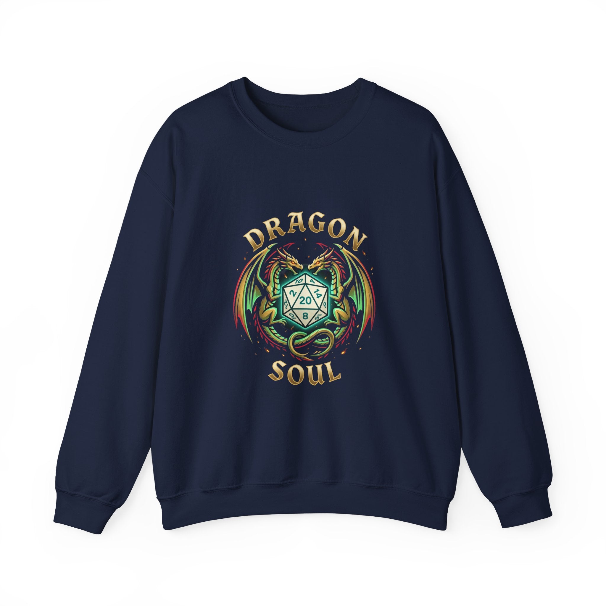 Dragon Soul Crewneck Sweatshirt | dragon, fantasy art, mythical creature