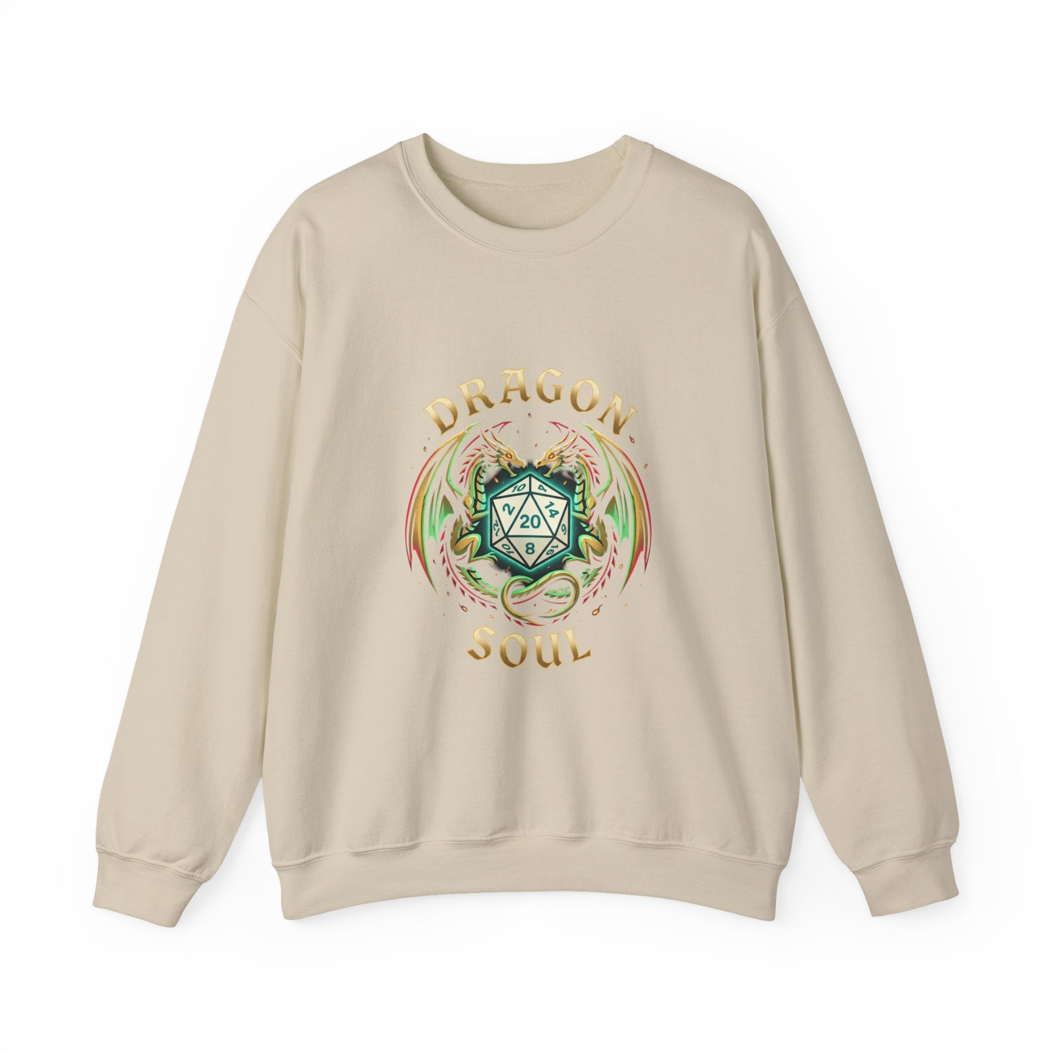 Dragon Soul Crewneck Sweatshirt | dragon, fantasy art, mythical creature