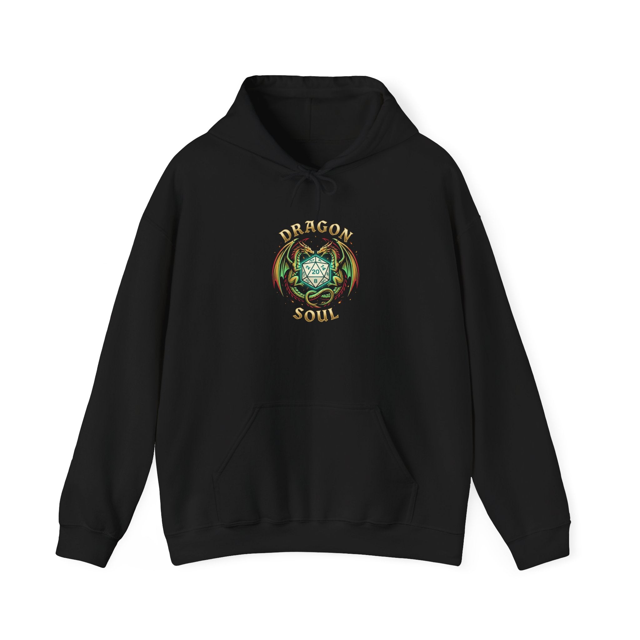 Dragon Soul Hoodie | fantasy art, tattoo-style mythical creature