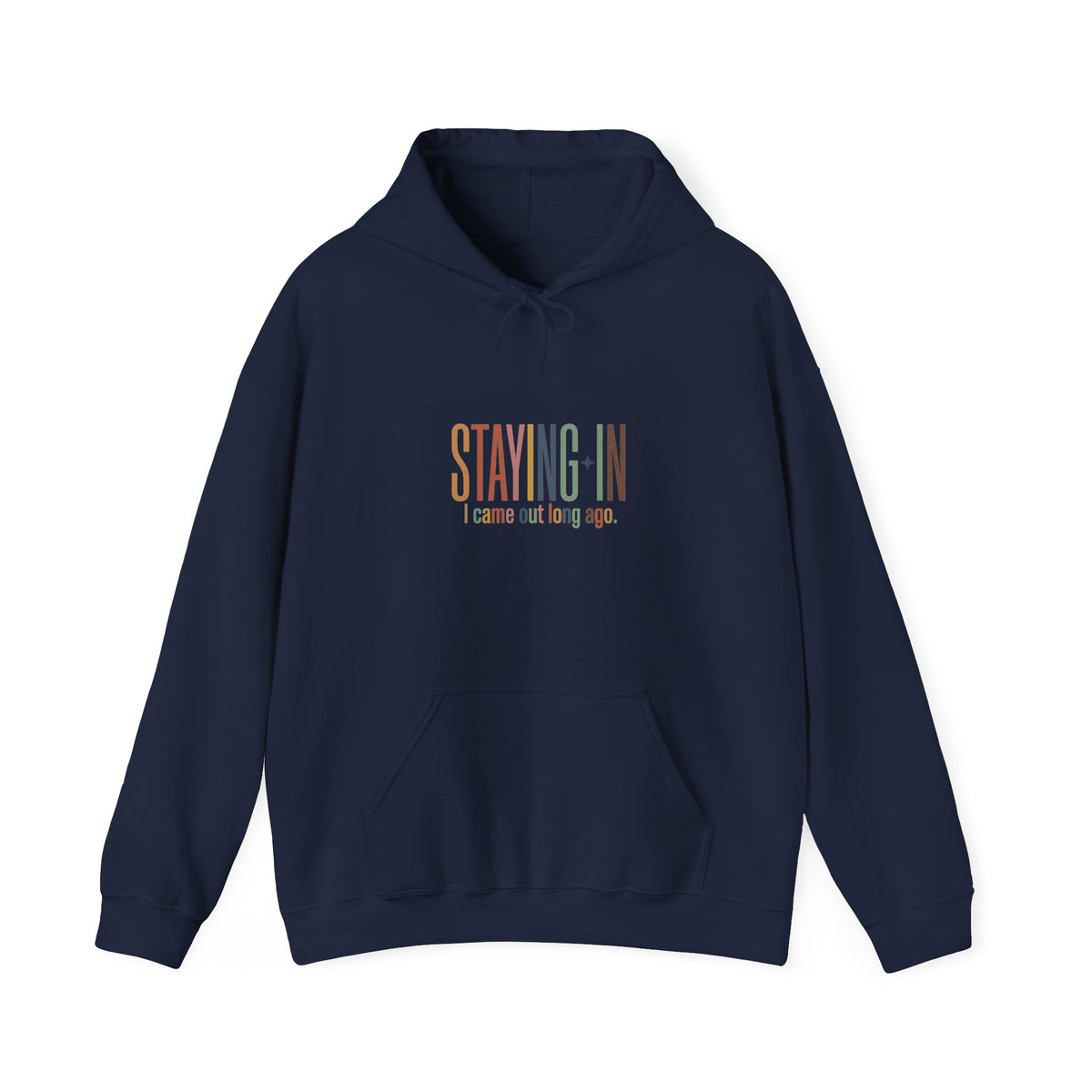 Staying In text hoodie | Homebody loungewear cozy stay-at-home sweatshirt