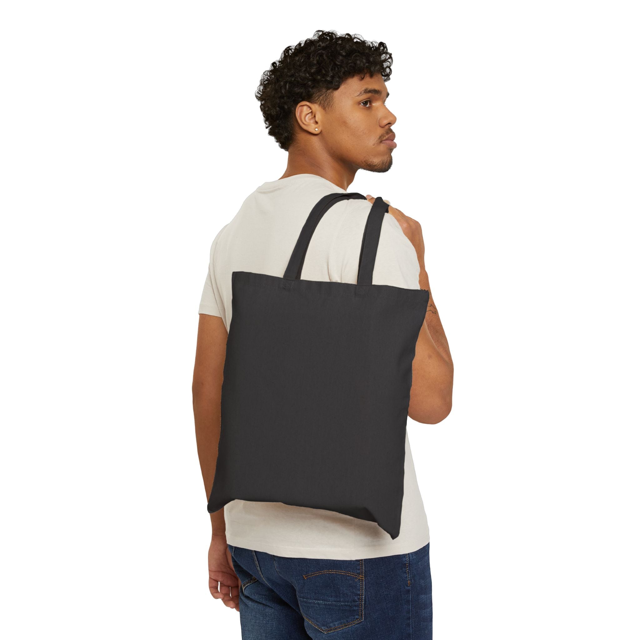 Tote Bag — "I'm Not Spiraling. I'm Rebranding the Collapse." Funny Mental Health Quote Canvas Tote
