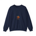 Autumn Fox Crewneck Sweatshirt — Watercolor Fox Graphic