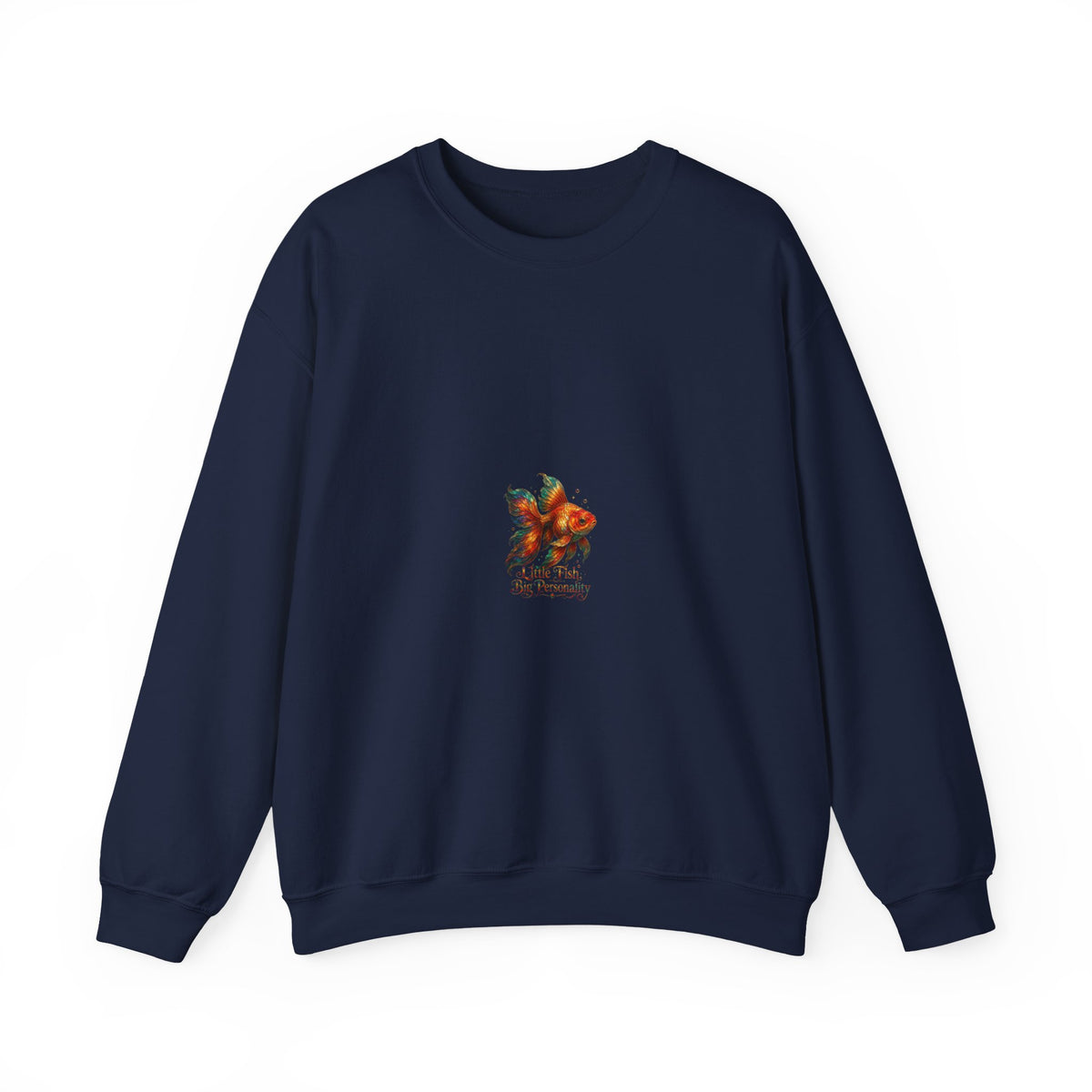 Autumn Fox Crewneck Sweatshirt — Watercolor Fox Graphic