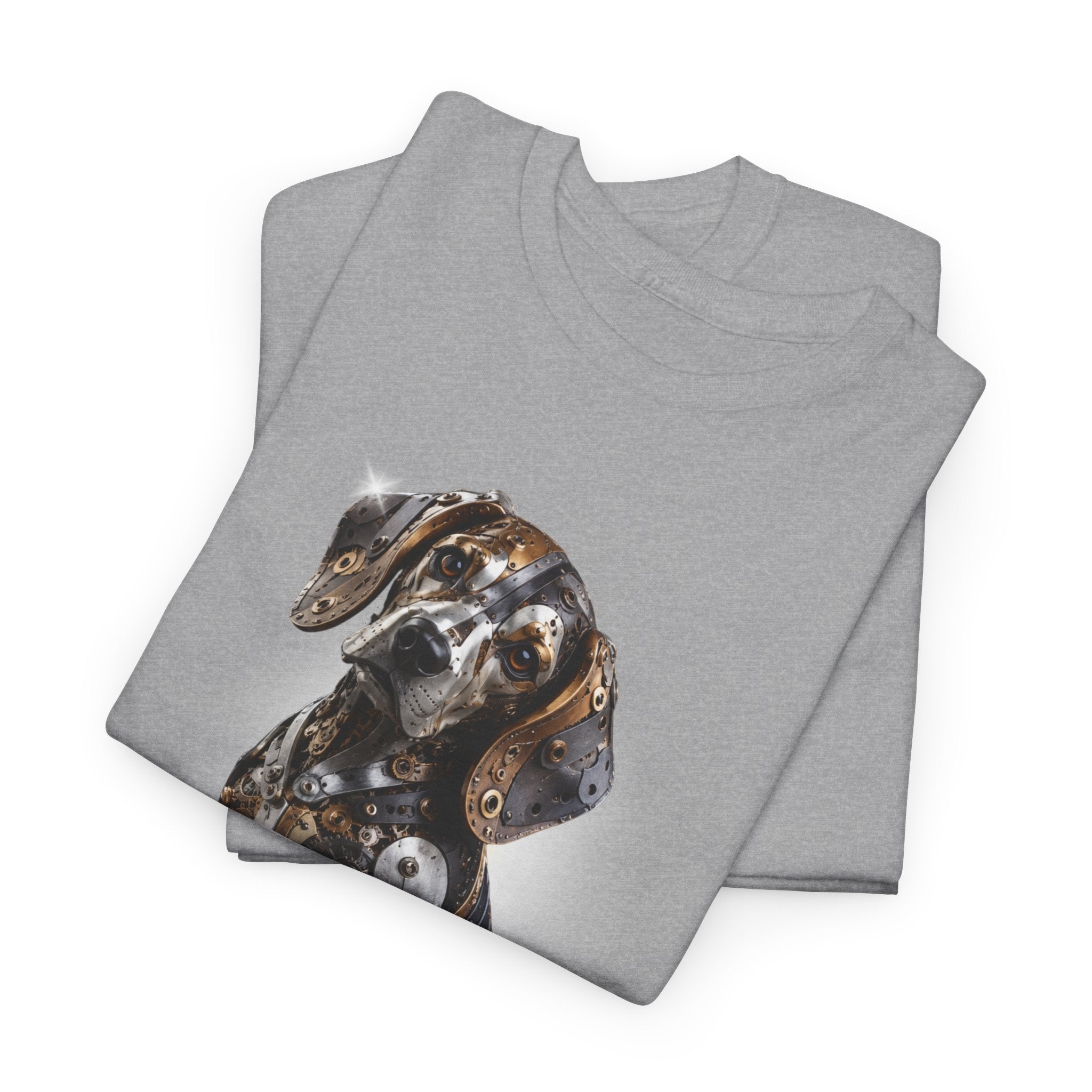 Beagle Tee – Cute Sitting Puppy Graphic T-Shirt. Beagle Puppy sitting on a trophy stand.