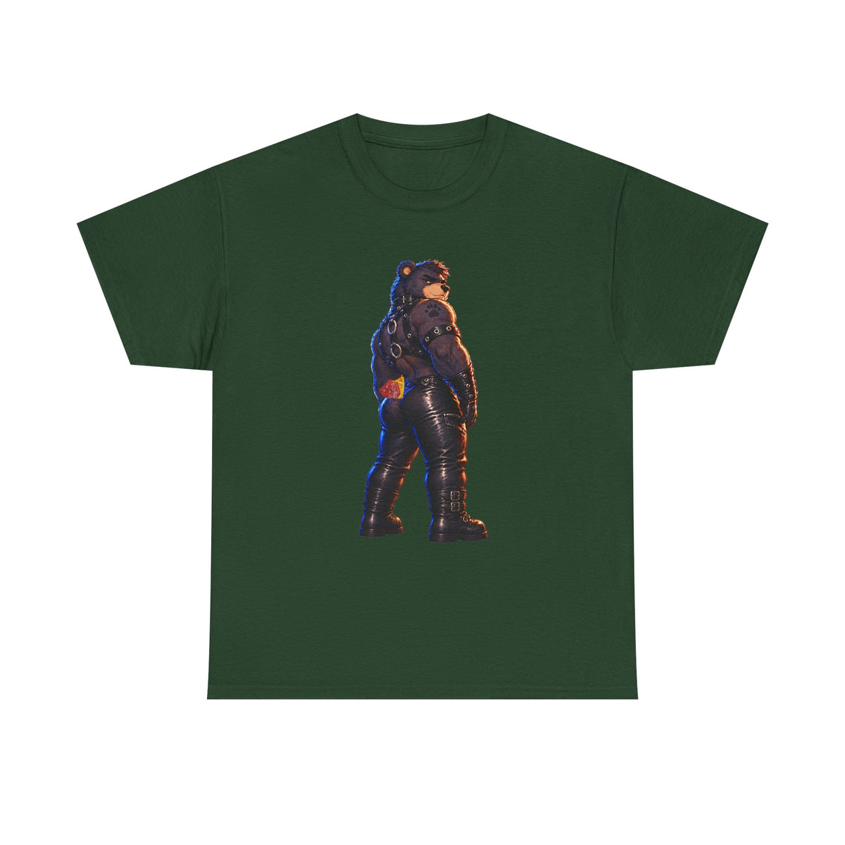 Bear Moto Graphic Tee — Retro Biker Bear T-Shirt
