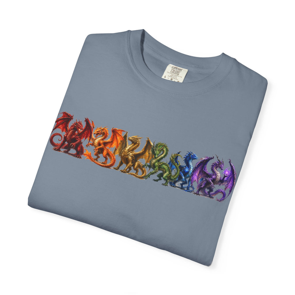 Rainbow Dragon Lineup T-Shirt