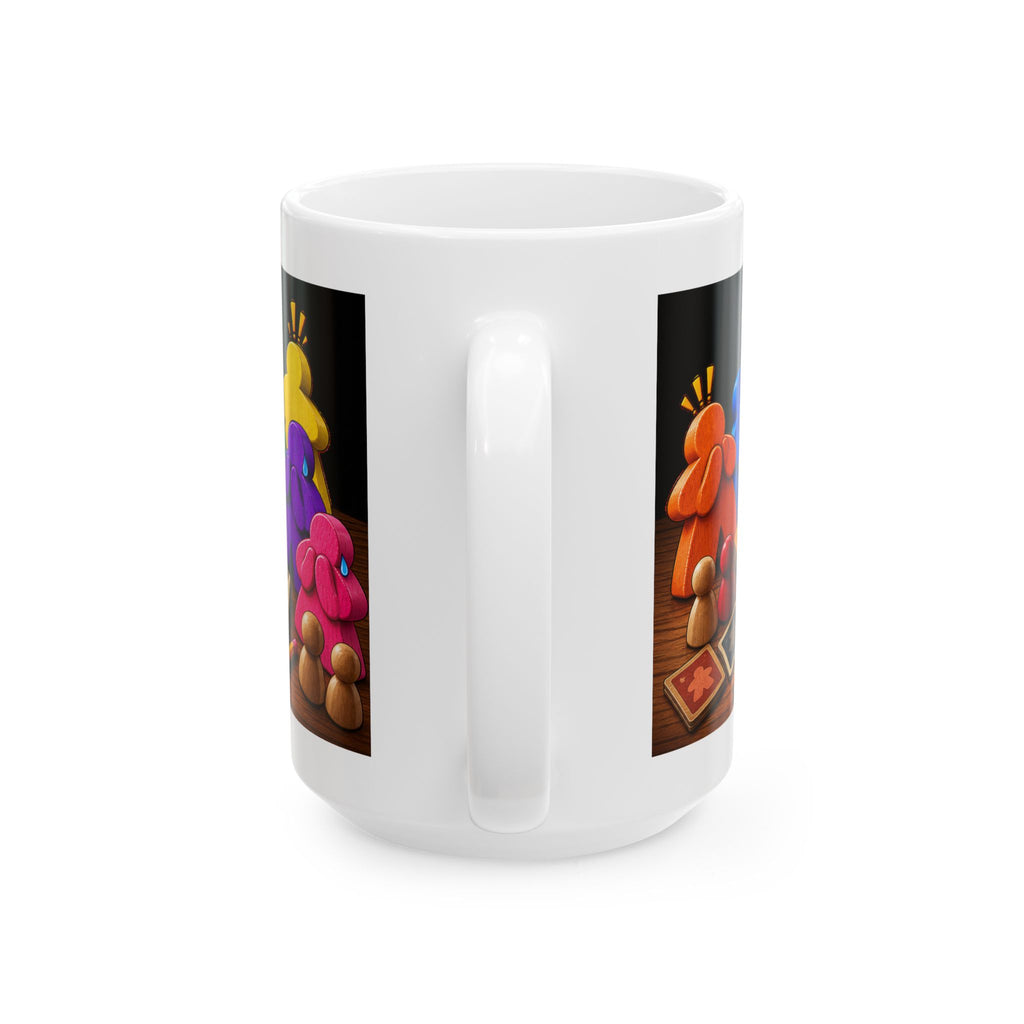Board Game Ceramic Mug - "I Read the Rules. Fear Me." (11oz/15oz)