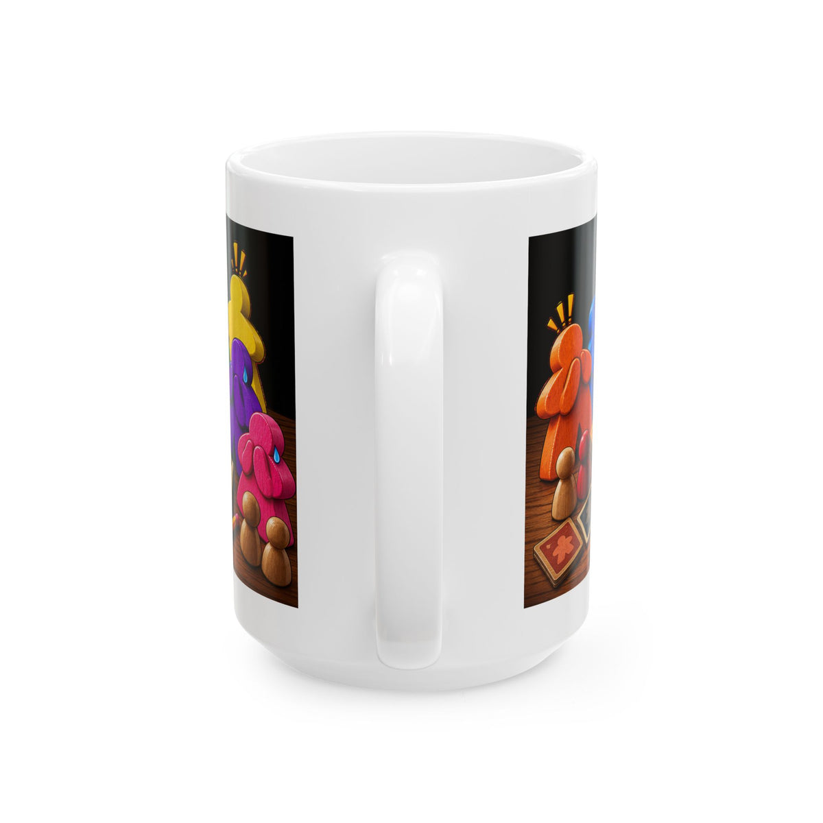 Board Game Ceramic Mug - "I Read the Rules. Fear Me." (11oz/15oz)