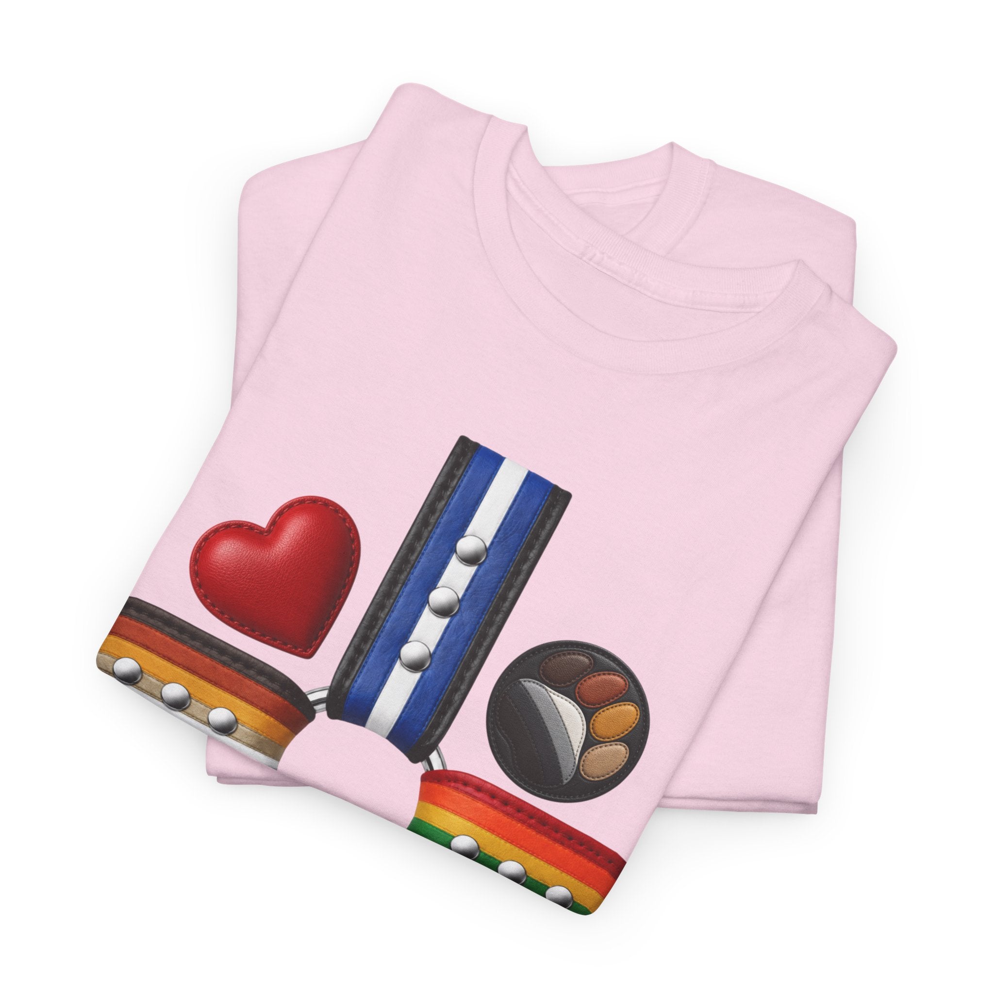 Equality Love Pride T-Shirt — Inclusive LGBTQ+ Flag Heart Design