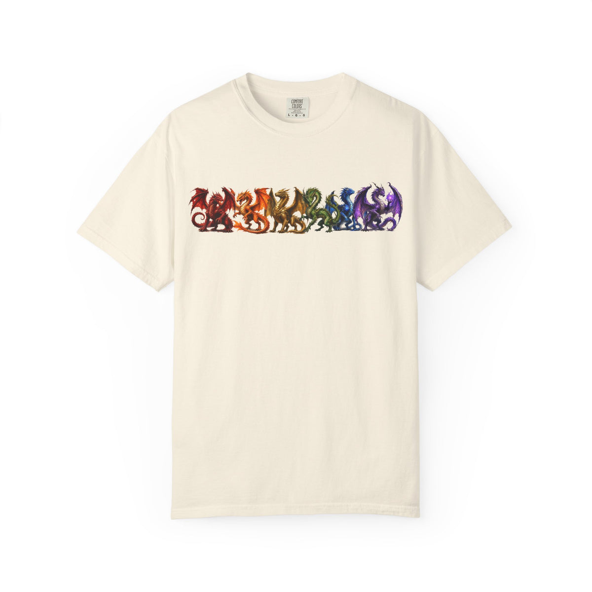 Rainbow Dragon Lineup T-Shirt