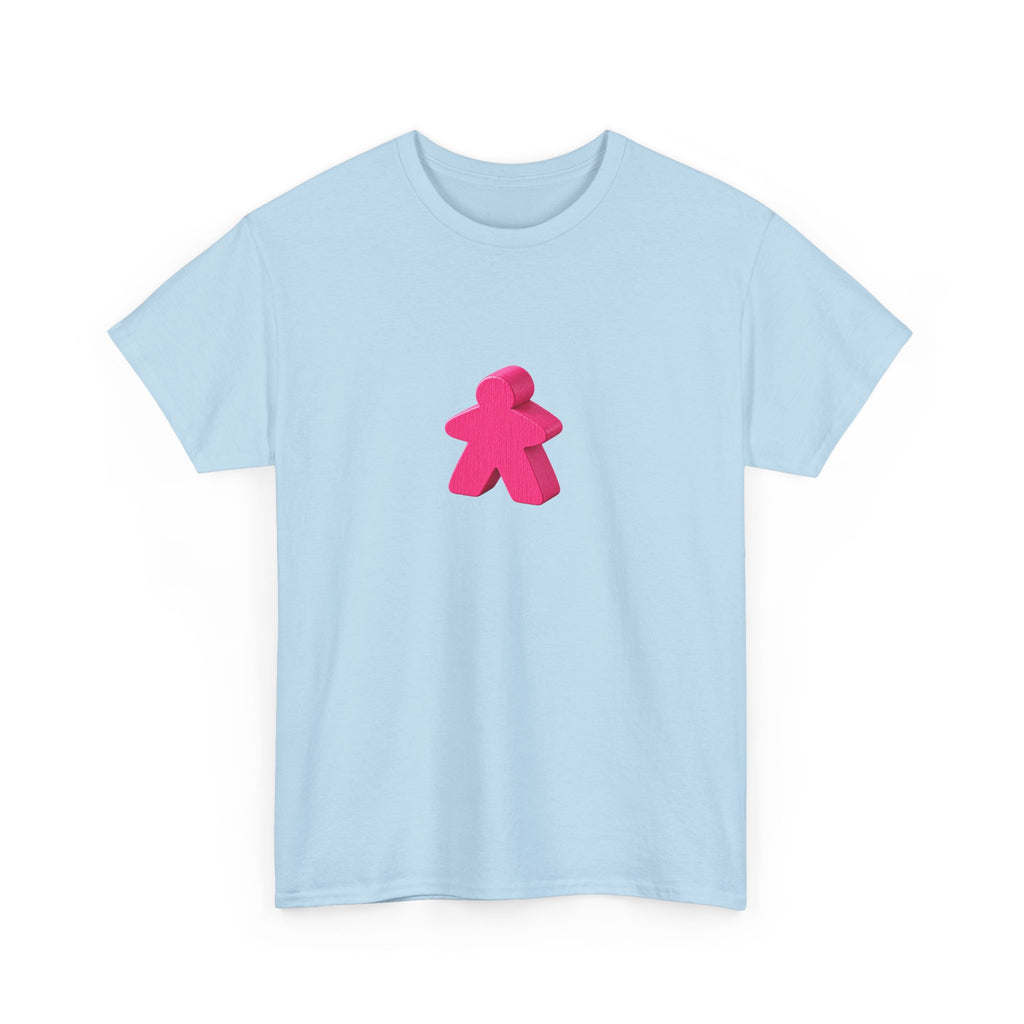 Pink Meeple Minimalist T‑Shirt