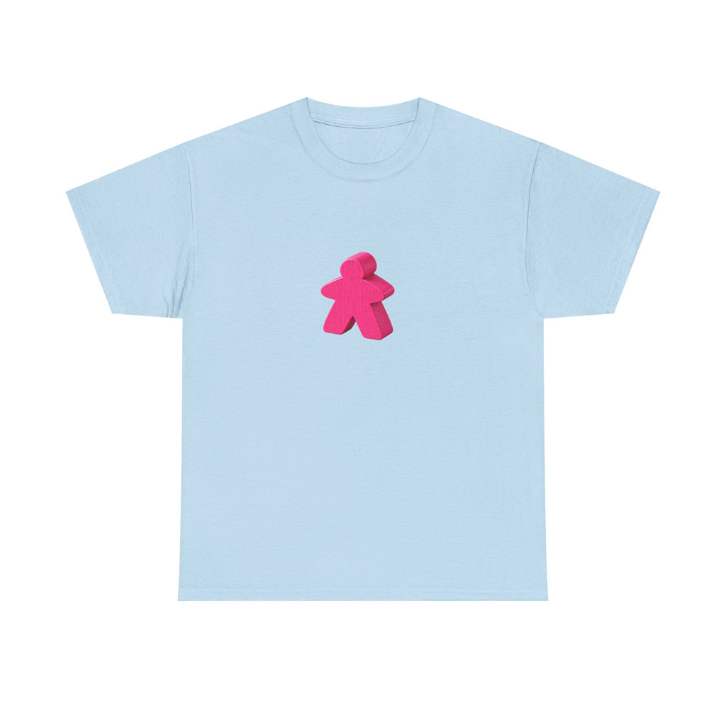 Pink Meeple Minimalist T‑Shirt