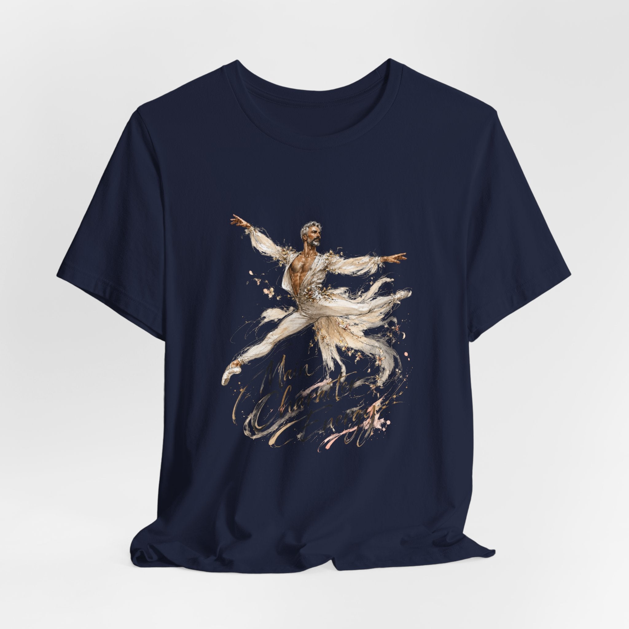 Main Character Energy Tee — Ballet Dancer Graphic T‑Shirt