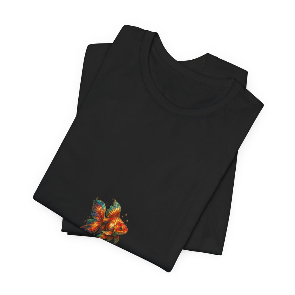 Goldfish Love T‑Shirt — Colorful Koi Illustration Tee