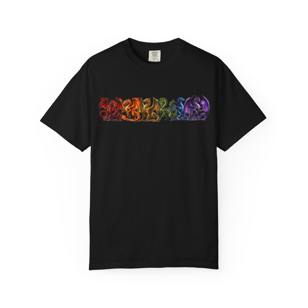 Rainbow Dragon Lineup T-Shirt