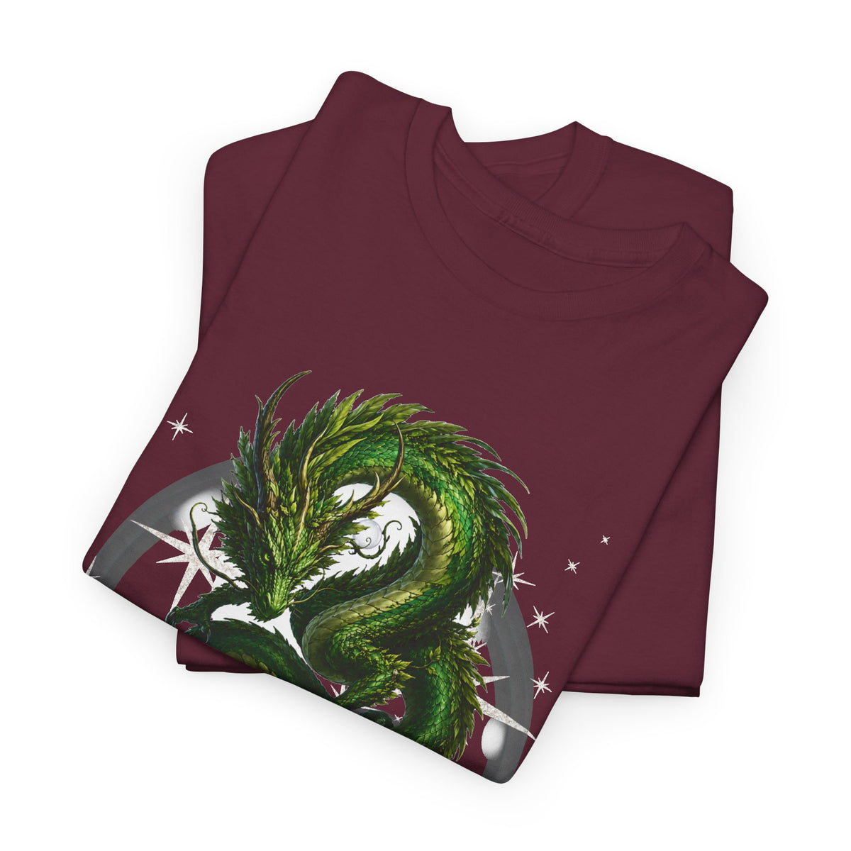 T-Shirt — "The Forest Keeps Receipts" Green Dragon Nature Graphic Tee