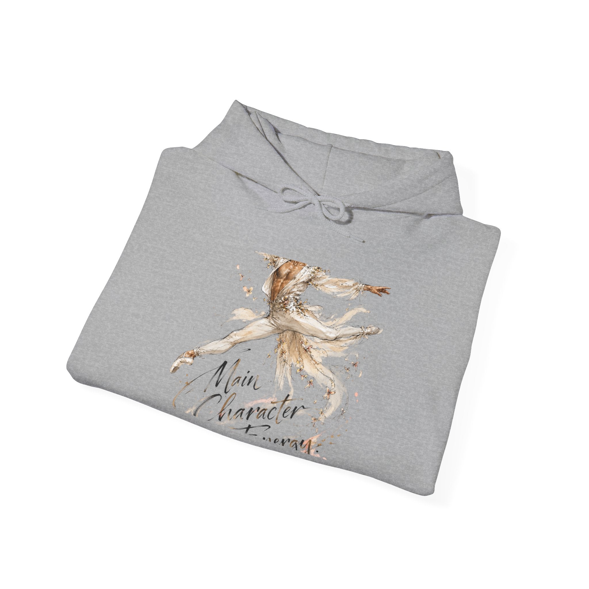 Christmas Angel Hoodie — Watercolor Angel "Merry Christmas" Holiday Sweatshirt