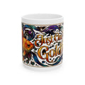 Goldfish Ceramic Mug — "Just One Goldfish" Decorative Fish Art Coffee Cup (11oz/15oz)