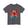 Dragon Hatchling T-Shirt — Cute Red Dragon Hatching Design