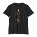 Bison Vertical Print T‑Shirt — Rustic Western Buffalo Graphic Tee. The inner Beast tearing its way out.