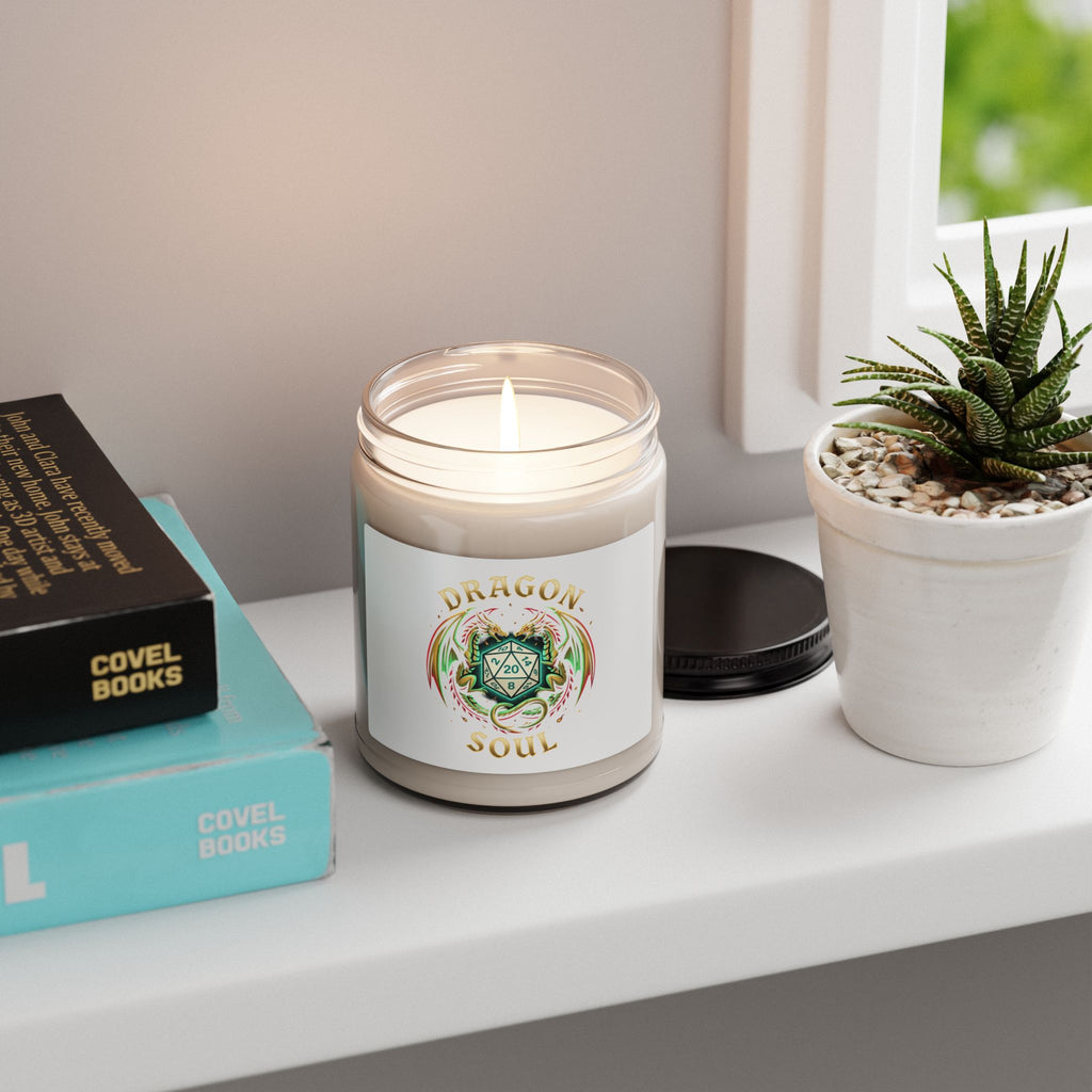 Dragon Soul Candle | fantasy art, mythical creature soy candle