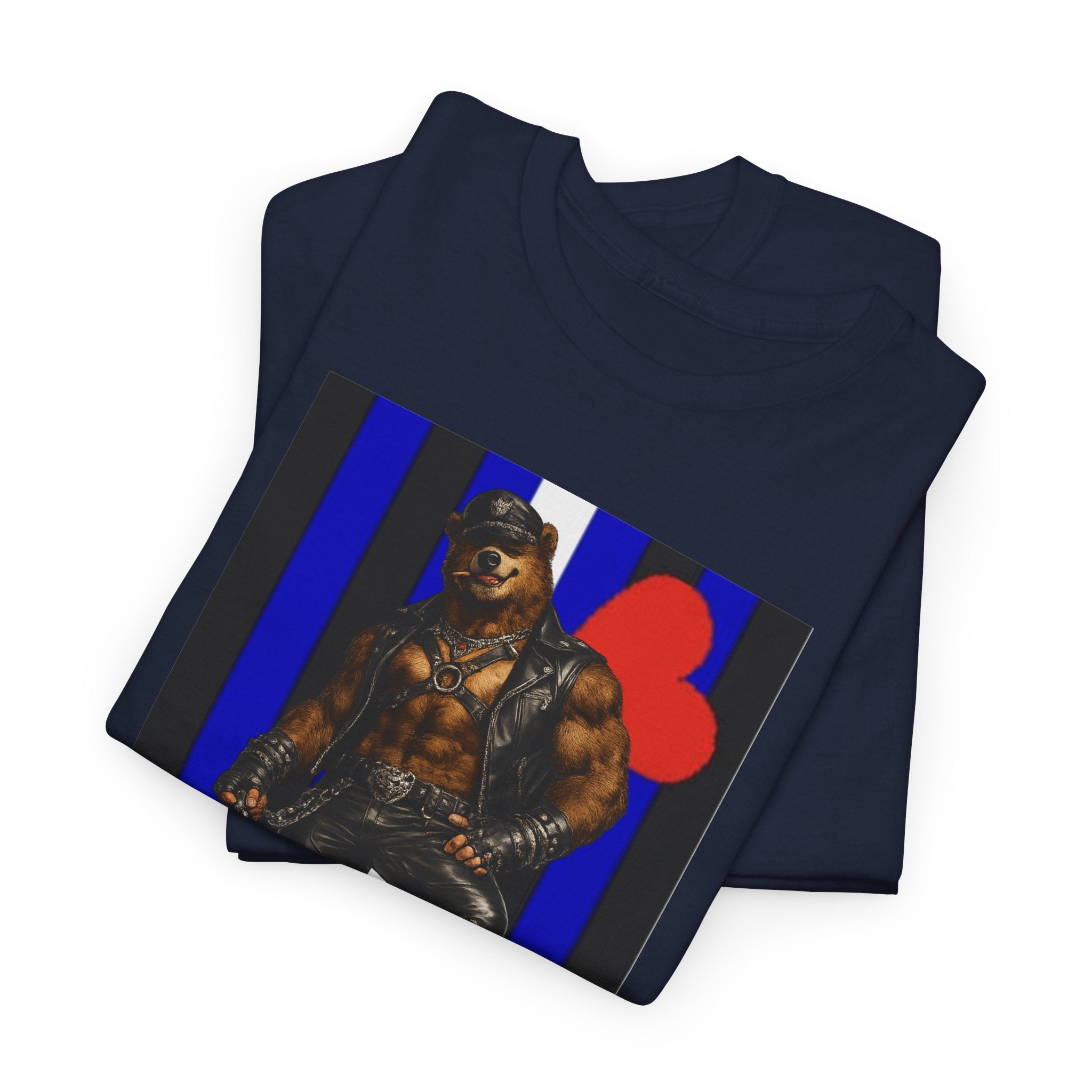 Alpha Leather Daddy T-Shirt — Pride Biker Art Tee