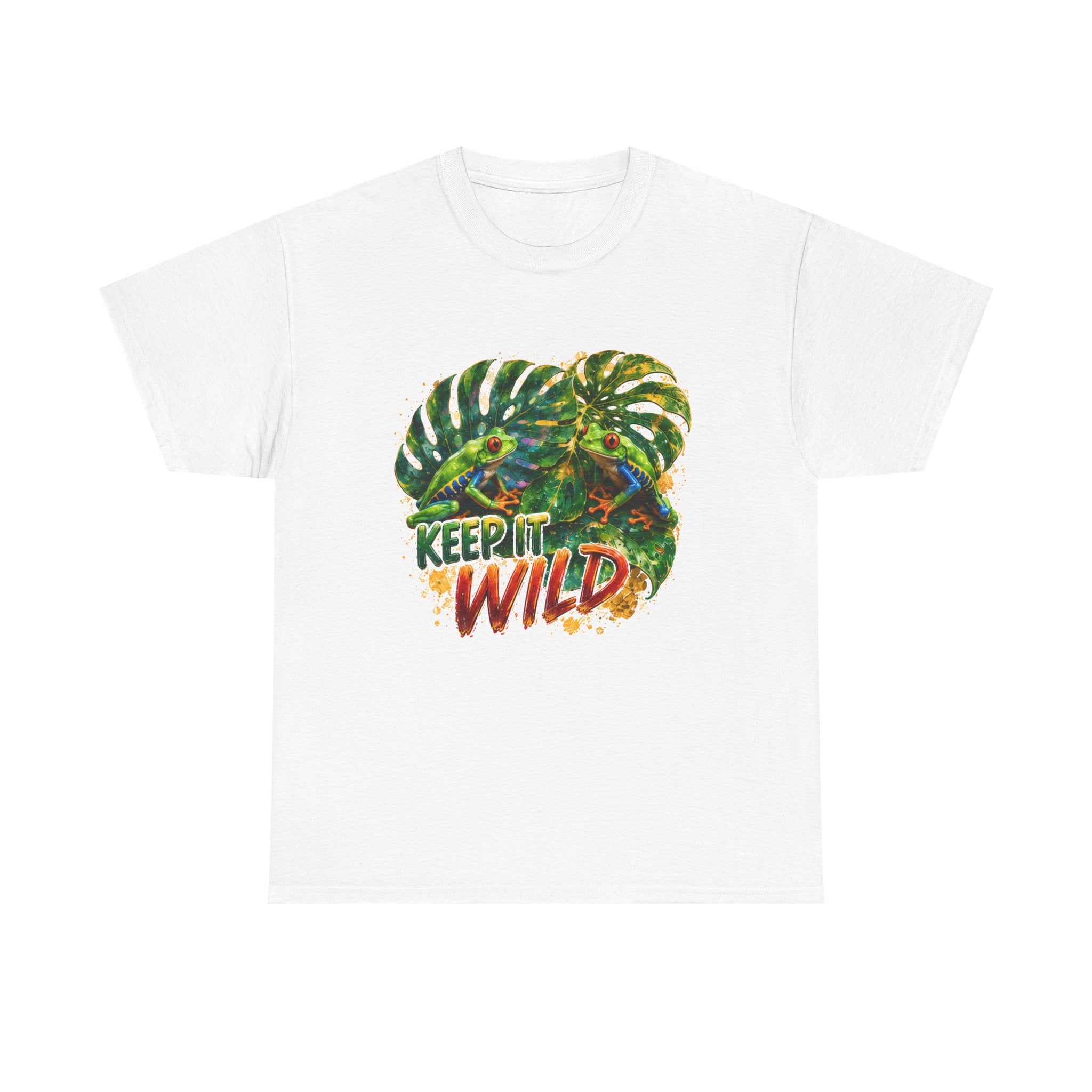 Keep It Wild T-Shirt — Tropical Monstera Graphic Tee