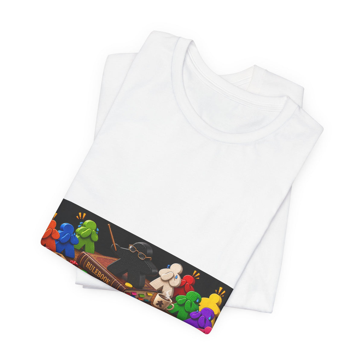 Board Game Meeples Graphic Tee — "I Used to Be Fun, Now I Fear Me"